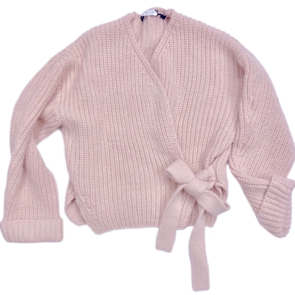 Zara Sweaters - ZARA Chunky Knit Wrap Cardigan